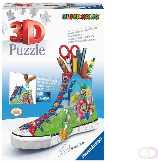 Ravensburger 3D puzzel Sneaker Mario 54 stuks