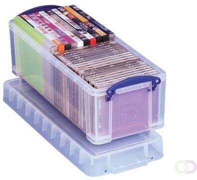 Really Useful Boxes van stevig kunststof | VindiQ Really Useful Box opbergdoos 6 5 liter transparant