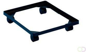 Really Useful Box accessoire onderstel met wieltjes (diameter: 4 5 mm) in zwarte PVC