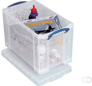 Really Useful Boxes van stevig kunststof | VindiQ Really Useful Box opbergdoos 24 liter transparant