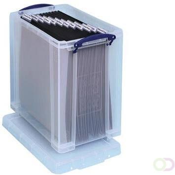 Really Useful Box opbergdoos 25 liter transparant