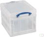 Really Useful Boxes van stevig kunststof | VindiQ Really Useful Box opbergdoos 35 liter opvouwbaar transparant - Thumbnail 2