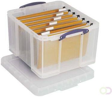 Really Useful Box opbergdoos 42 liter transparant