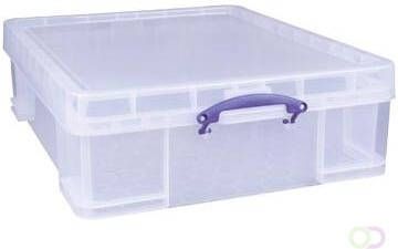 Really Useful Box opbergdoos 70 liter transparant