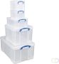 Really Useful Boxes van stevig kunststof | VindiQ Really Useful Box voordeelpakket - Thumbnail 2