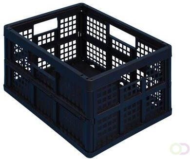 Really Useful Boxes van stevig kunststof | VindiQ Really Useful Box plooibox 45 liter zwart