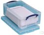 Really Useful Boxes van stevig kunststof | VindiQ Really Useful Box opbergdoos 12 liter transparant - Thumbnail 2
