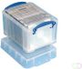 Really Useful Boxes van stevig kunststof | VindiQ Really Useful Box opbergdoos 3 liter transparant - Thumbnail 1