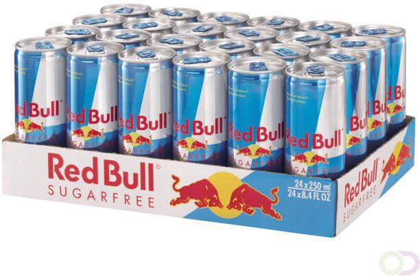 Red Bull Energy drank suikervrij blikje 0.25l