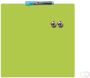 Nobo Whiteboard tegel 36x36cm groen magnetisch - Thumbnail 2
