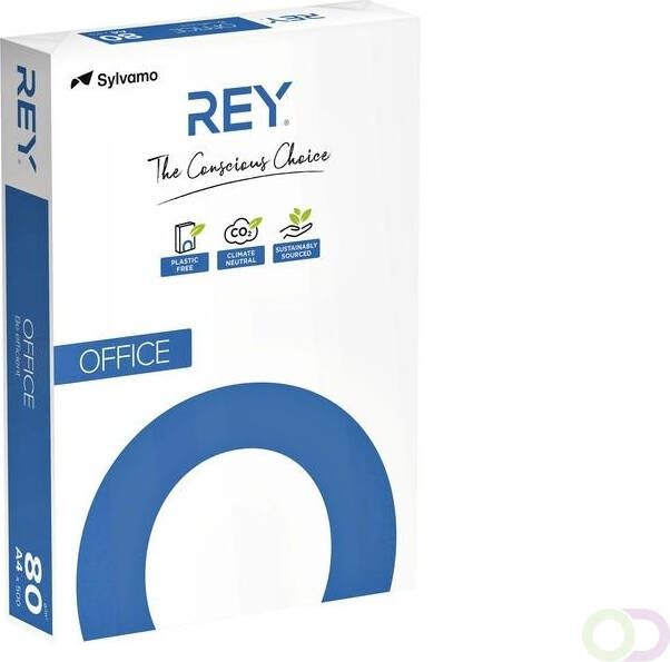 Rey Kopieerpapier Office A4 80gr wit 500vel