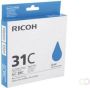 Ricoh gel cartridge GC31C cyaan 1920 pagina&apos s OEM 405689 - Thumbnail 2