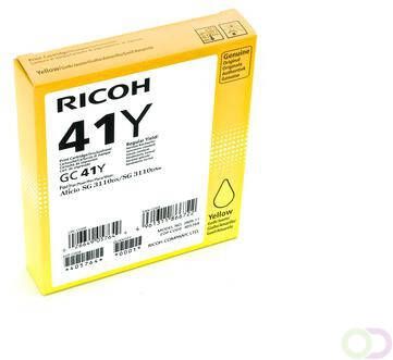Ricoh Gel cartridge geel GC41Y 2200 pagina&apos s 405764