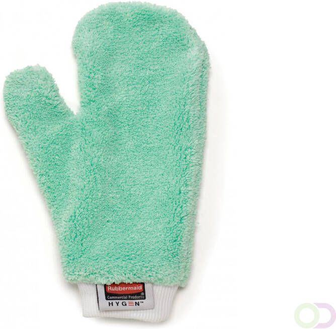 Rubbermaid Hygen microvezel handschoen groen
