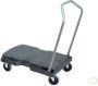 Rubbermaid Transportkar inklapbaar 82.6x52cm zwart tot 181 4kg - Thumbnail 1