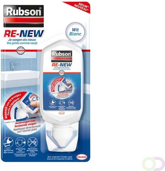 Rubson Voegkit Re-New 80ml wit