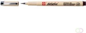 Sakura bruhspen Pigma Brush zwart