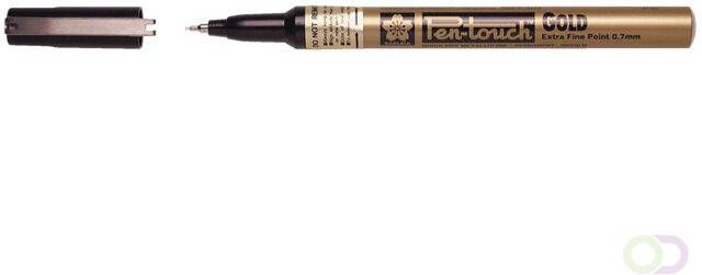 Sakura Viltstift Bruynzeel pen touch EF Goud 1 2mm