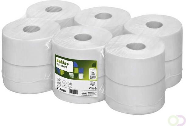 Satino by WEPA Toiletpapier Satino Comfort JT1 2-laags 180m wit 317810