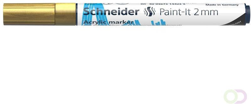 Schneider Acryl Marker Paint-it 310 2mm goud