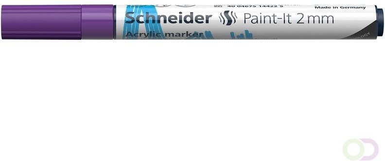 Schneider Acryl Marker Paint-it 310 2mm paars