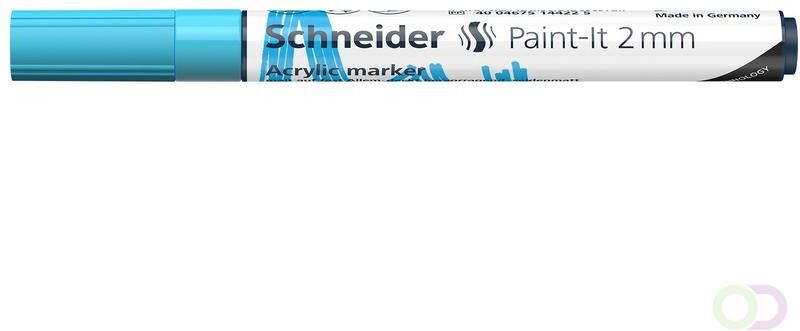 Schneider Acryl Marker Paint-it 310 2mm pastel blauw