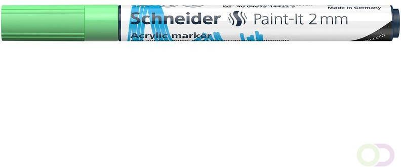 Schneider Acryl Marker Paint it 310 2mm pastel groen