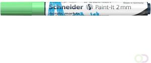 Schneider Acryl Marker Paint-it 310 2mm pastel groen