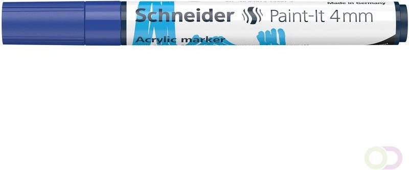 Schneider Acryl Marker Paint-it 320 4mm blauw