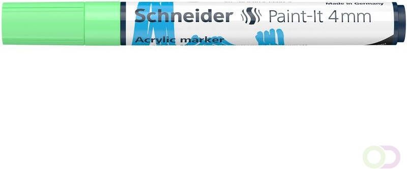 Schneider Acryl Marker Paint it 320 4mm pastel groen