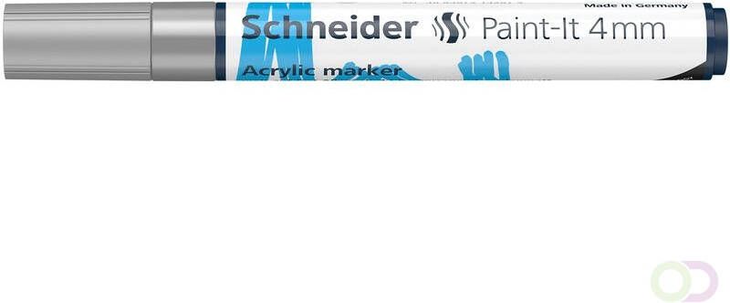 Schneider Acryl Marker Paint-it 320 4mm zilver