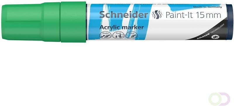 Schneider Acryl Marker Paint-it 330 15mm groen