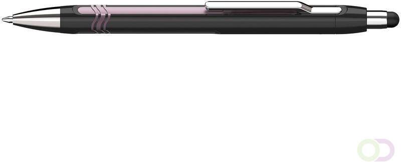 Schneider balpen Epsilon Touch blauwschrijvend huls zwart roze