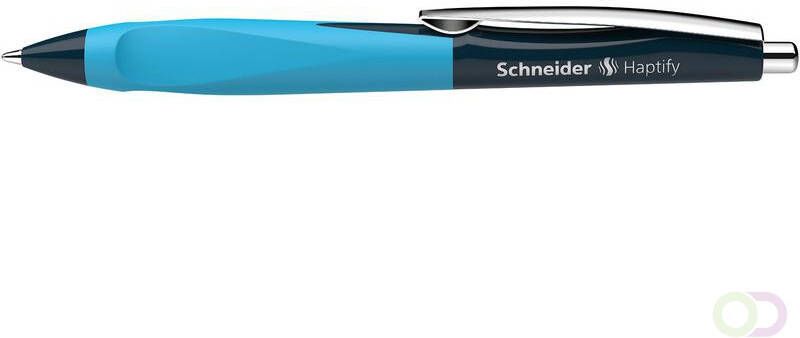 Schneider balpen Haptify blauw donkerblauw omhulsel blauwschrijvend