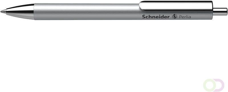 Schneider Balpen Perlia zilver XB blauwschrijvend