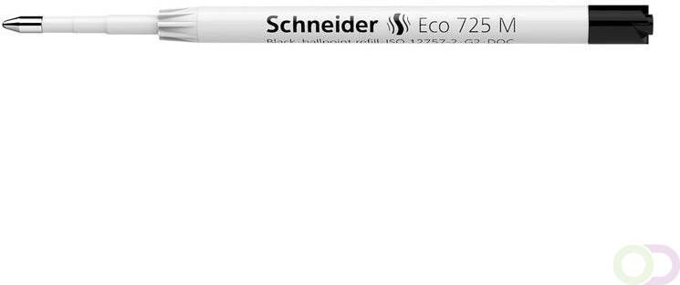 Schneider Balpenvulling Eco 725 M zwart