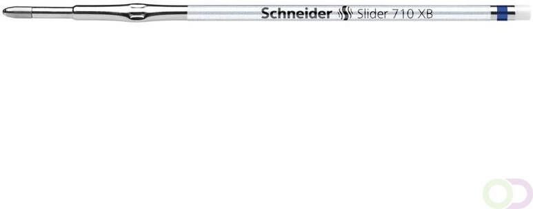 Schneider balpenvulling Slider 710 XB blauw