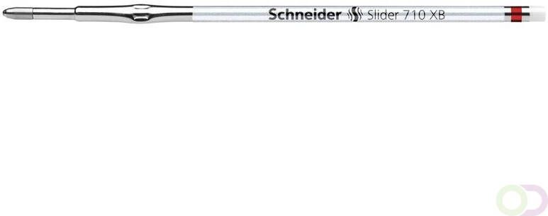 Schneider balpenvulling Slider 710 XB rood