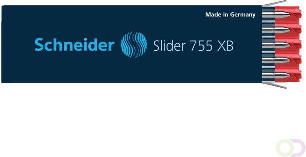 Schneider Balpenvulling Slider Jumbo 755 rood extra breed