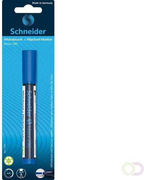 Schneider board flipchartmarker Maxx 290 blauw op blister