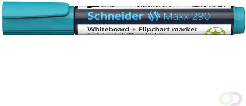 Schneider Boardmarker Maxx 290 ronde punt turquoise
