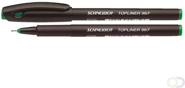 Schneider Fineliner 967 groen 0.4mm