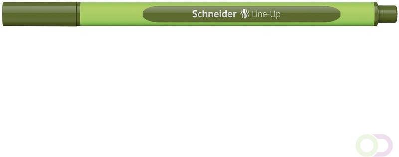 Schneider fineliner Line Up 0 4mm olive green