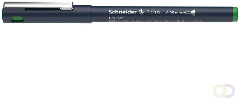 Schneider Fineliner Pictus 0 05 groen