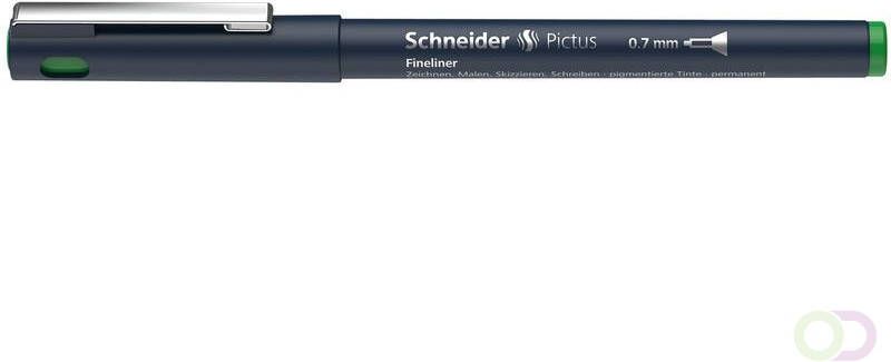 Schneider Fineliner Pictus 0 7 groen