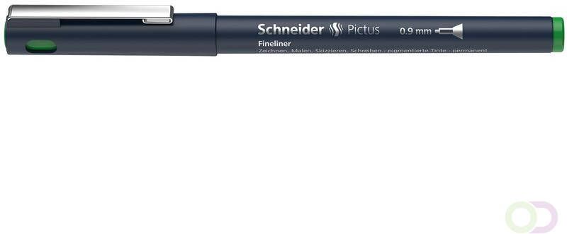 Schneider Fineliner Pictus 0 9 groen