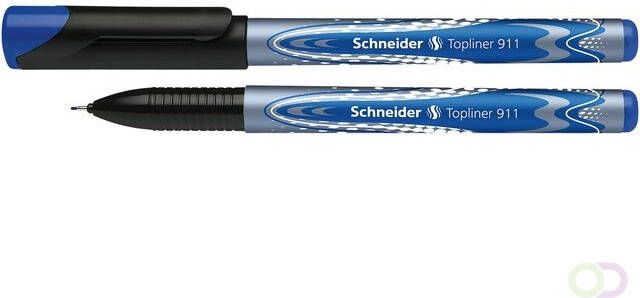 Schneider Fineliner Topliner 911 0.4mm blauw