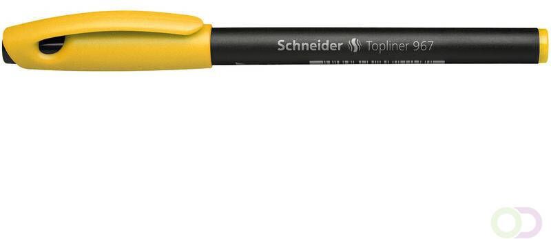 Schneider fineliner Topliner 967 0 4mm geel