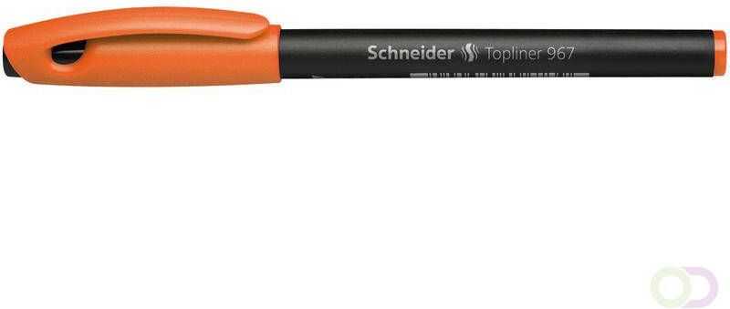 Schneider fineliner Topliner 967 0 4mm oranje