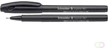 Schneider Fineliner Topliner 967 zwart